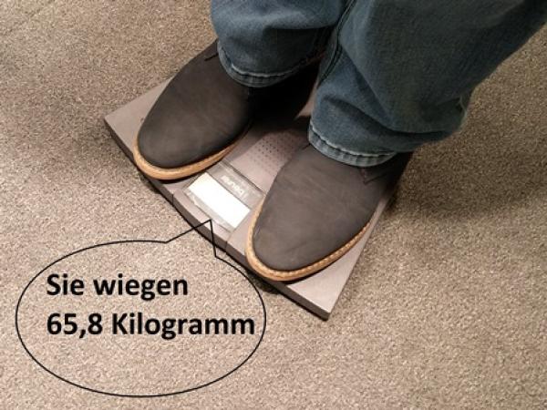 Personenwaage mit Sprachausgabe Personenwaage mit Sprachausgabe